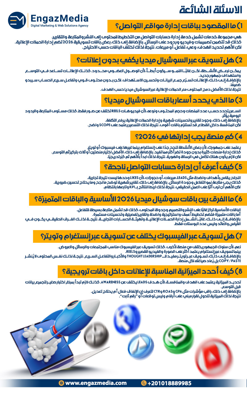 الأسئلة الشائعة