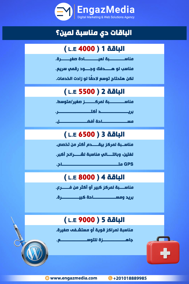 الباقات دي مناسبة لمين؟