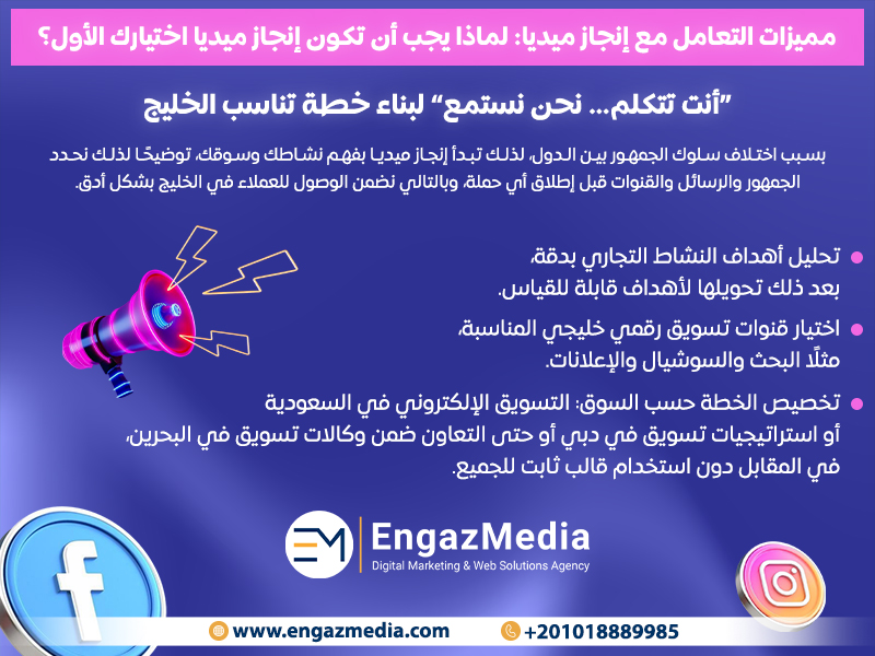  “أنت تتكلم… نحن نستمع” لبناء خطة تناسب الخليج