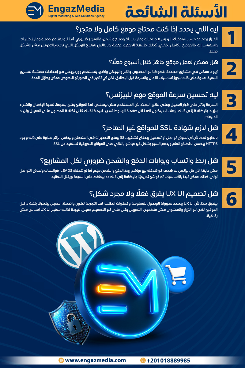 الأسئلة الشائعة