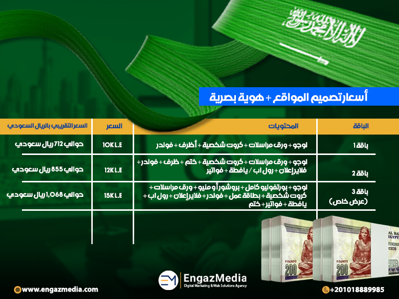 أسعار تصميم الهويات البصرية