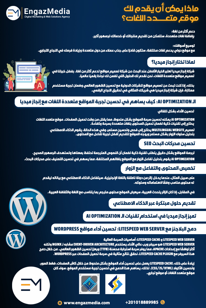 ماذا يمكن أن يقدم لك موقع متعدد اللغات؟