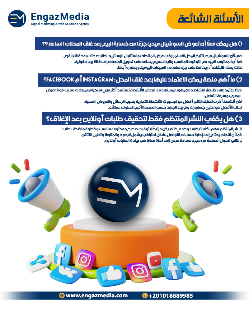 الأسئلة الشائعة