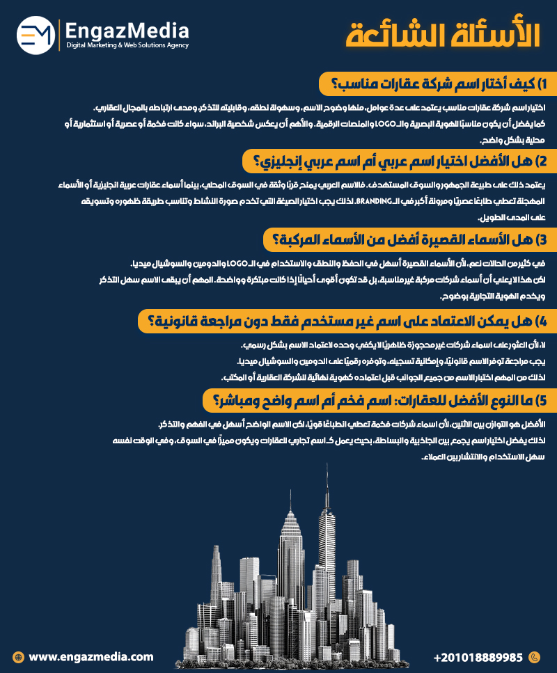 الأسئلة الشائعة