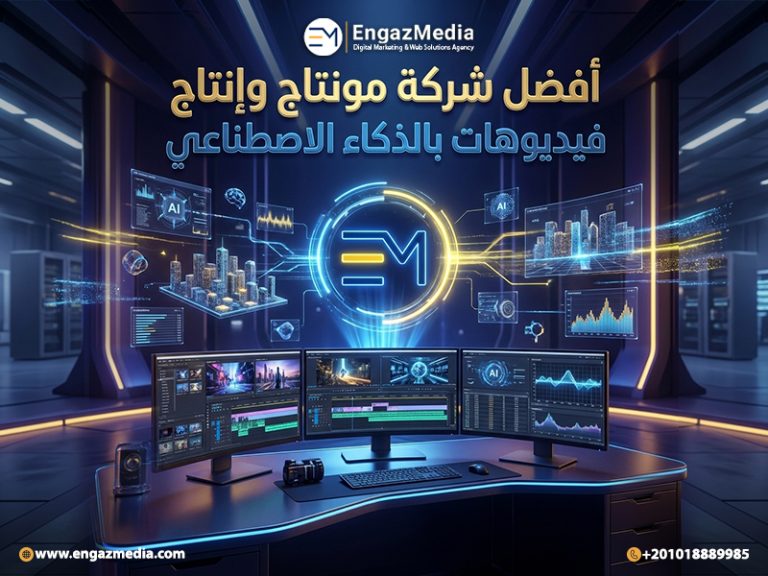أفضل شركة مونتاج وإنتاج فيديوهات بالذكاء الاصطناعي