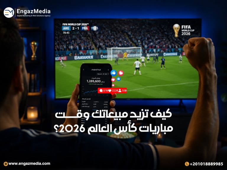 كيف تزيد مبيعاتك وقت مباريات كأس العالم 2026؟
