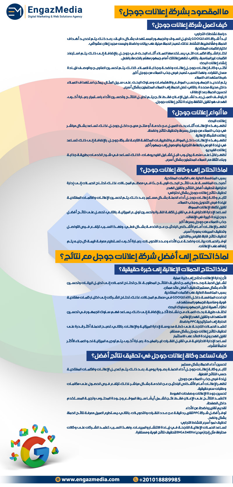 ما المقصود بشركة إعلانات جوجل؟