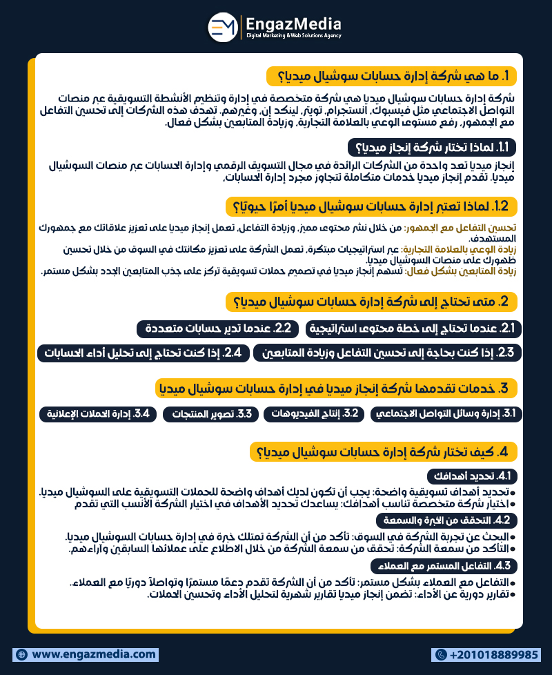 1. ما هي شركة إدارة حسابات سوشيال ميديا؟