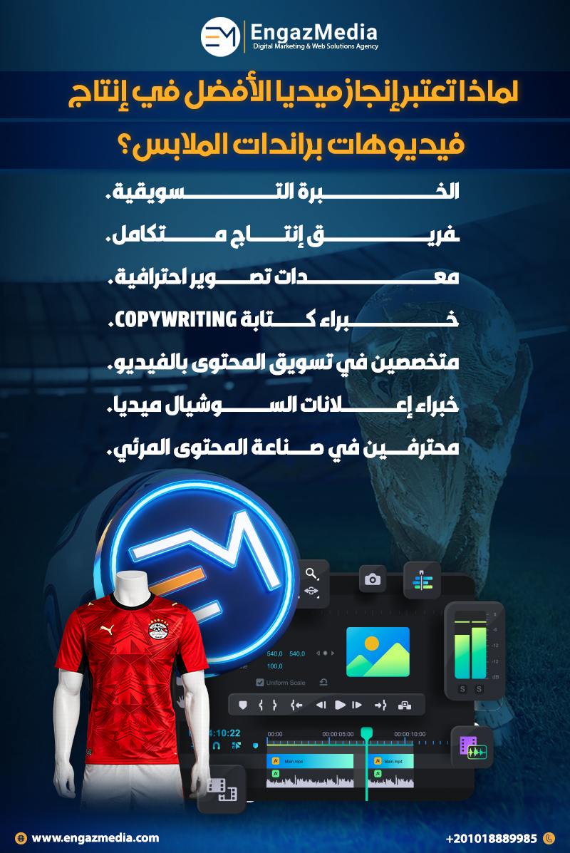 لماذا تعتبر إنجاز ميديا الأفضل في إنتاج فيديوهات براندات الملابس؟