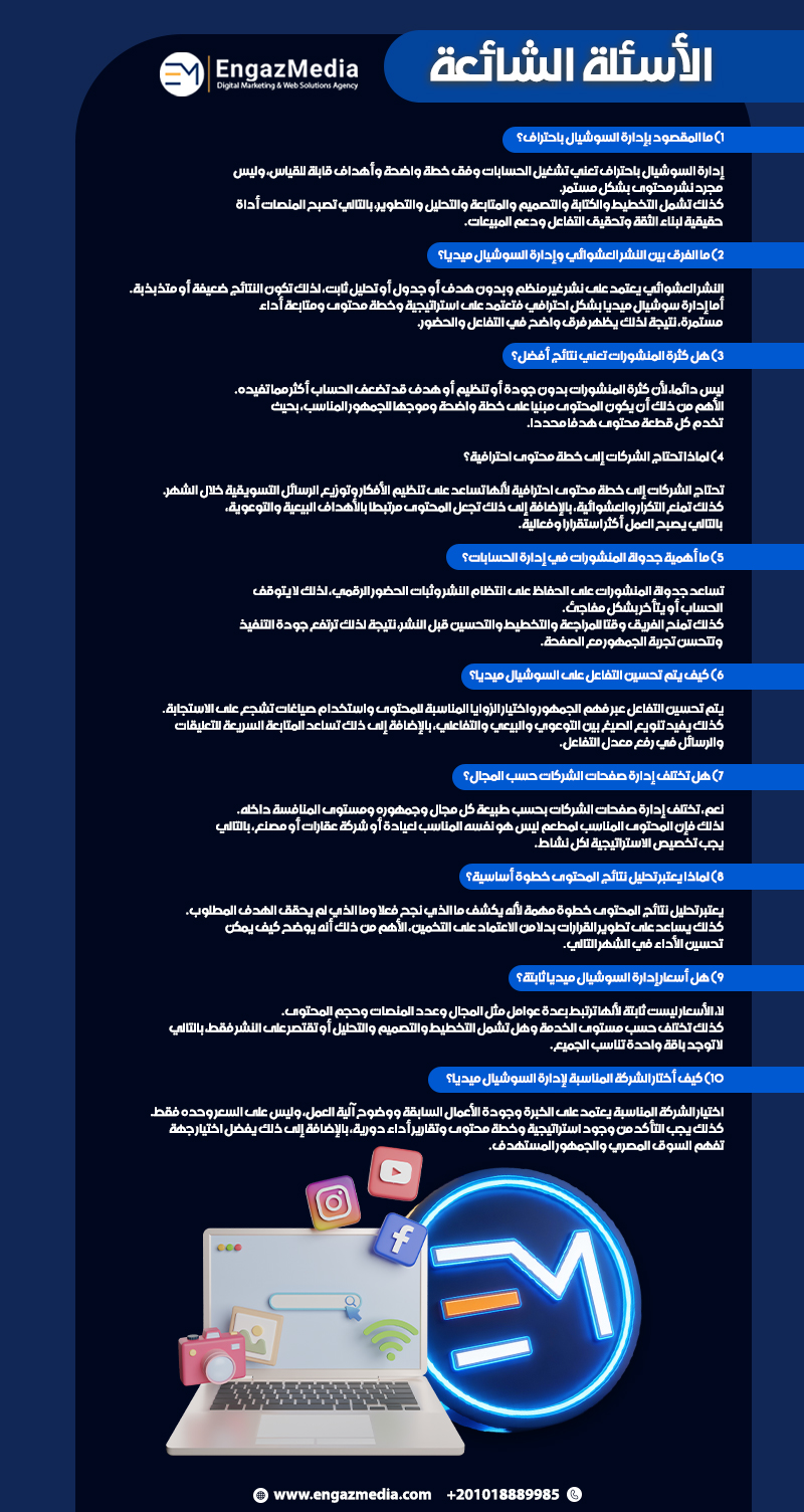 الأسئلة الشائعة