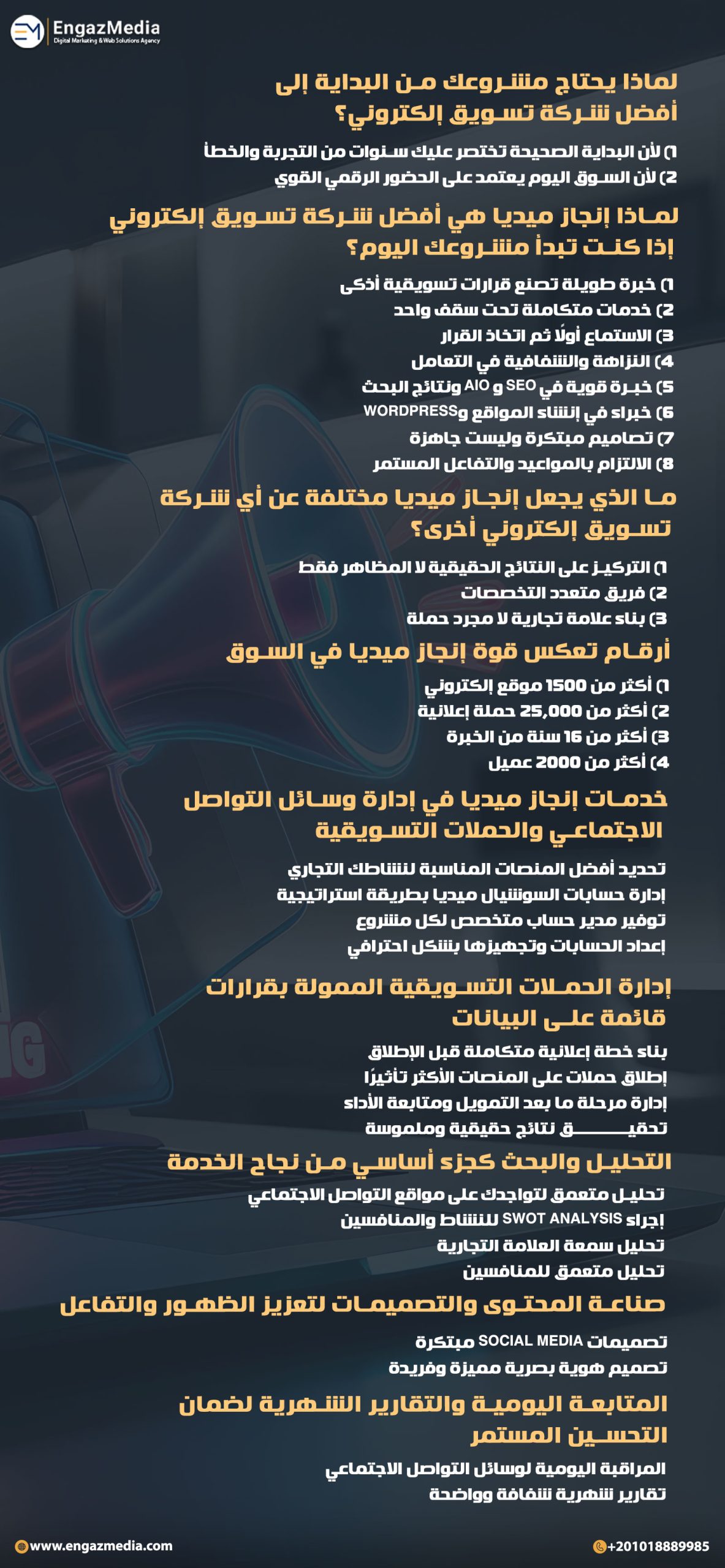لماذا يحتاج مشروعك من البداية إلى أفضل شركة تسويق إلكتروني؟