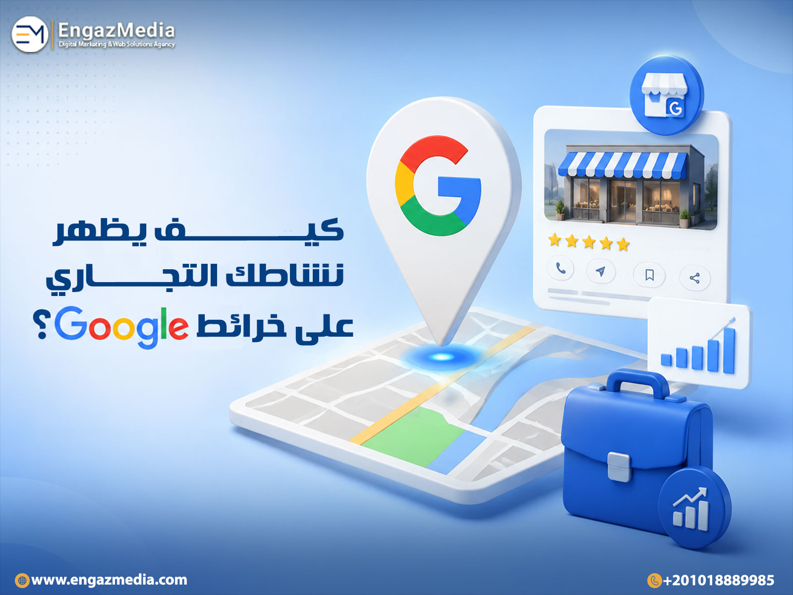 كيف يظهر نشاطك التجاري على خرائط Google؟