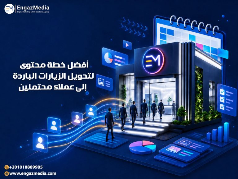 أفضل خطة محتوى لتحويل الزيارات الباردة إلى عملاء محتملين