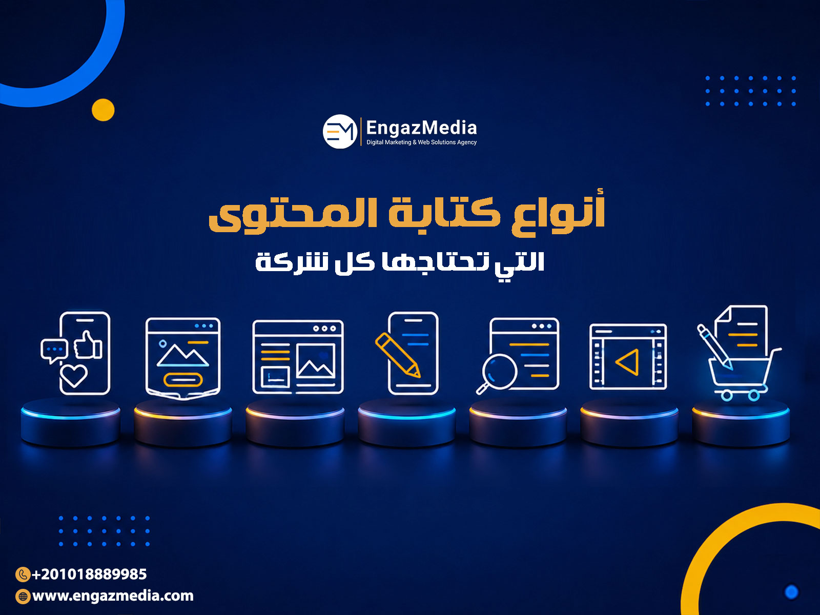 أنواع كتابة المحتوى التي تحتاجها كل شركة