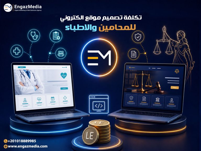 تكلفة تصميم موقع الكتروني للمحامين والاطباء