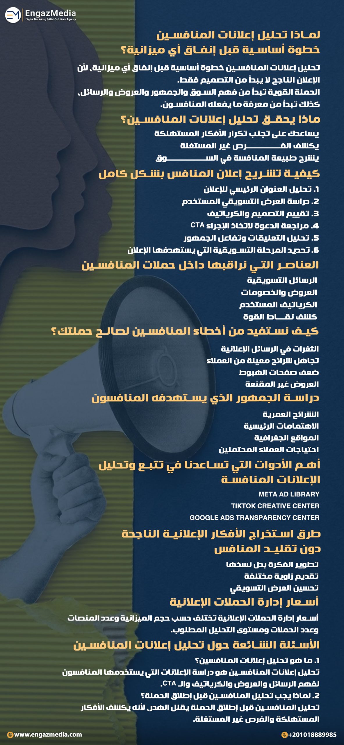 لماذا تحليل إعلانات المنافسين خطوة أساسية قبل إنفاق أي ميزانية؟