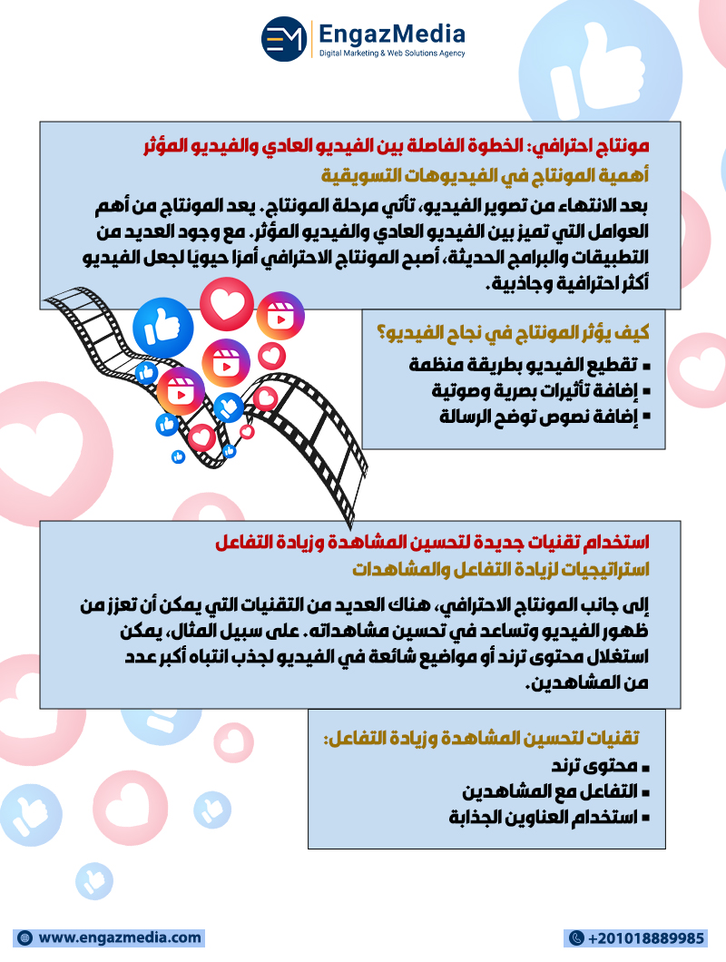 مونتاج احترافي: الخطوة الفاصلة بين الفيديو العادي والفيديو المؤثر