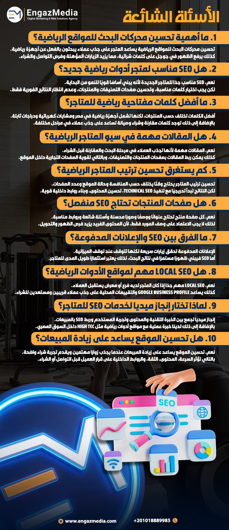 الأسئلة الشائعة