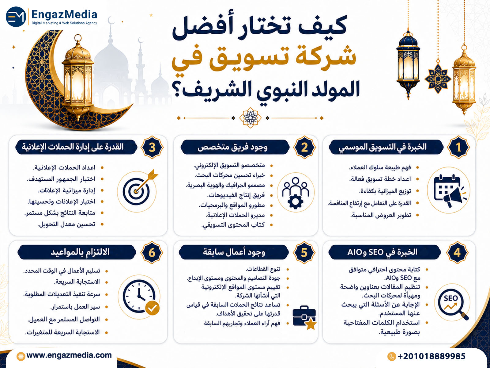 كيف تختار أفضل شركة تسويق في المولد النبوي الشريف؟
