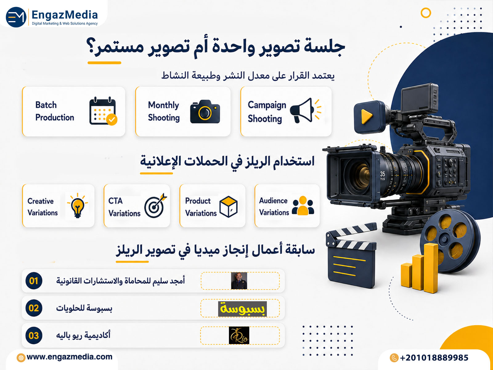جلسة تصوير واحدة أم تصوير مستمر؟