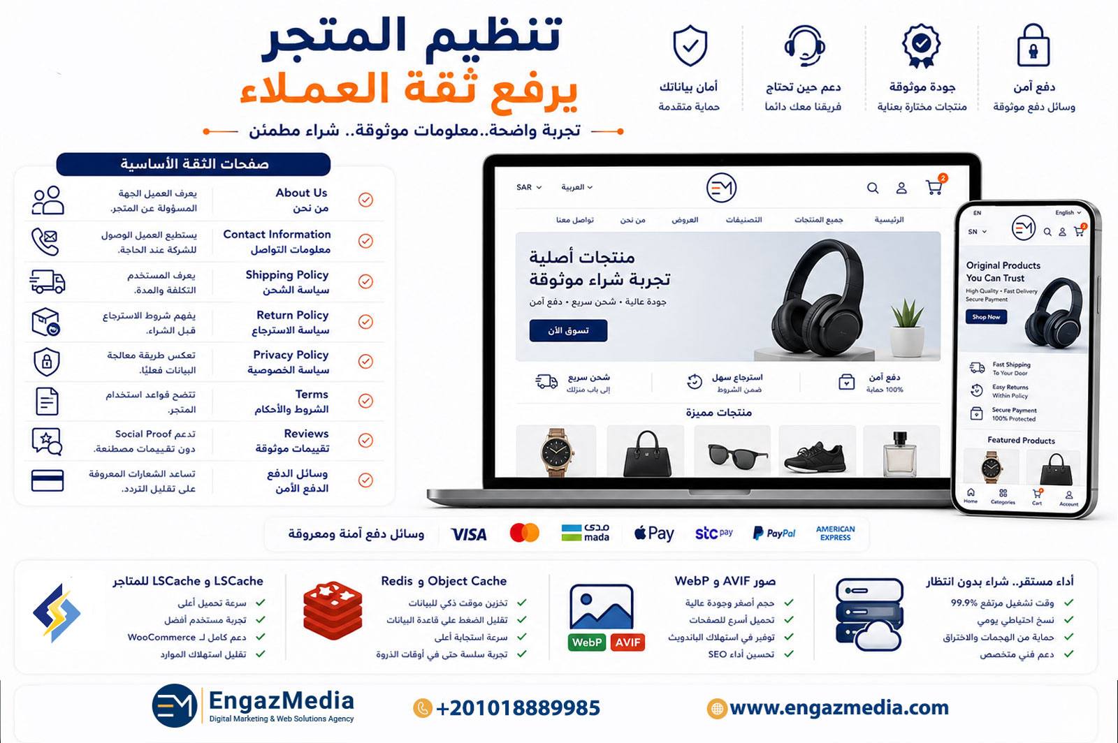 تنظيم المتجر يرفع ثقة العملاء